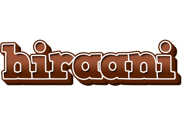 Hiraani brownie logo