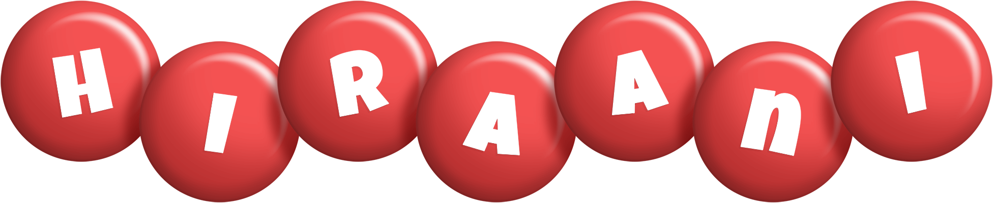 Hiraani candy-red logo