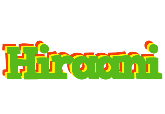 Hiraani crocodile logo