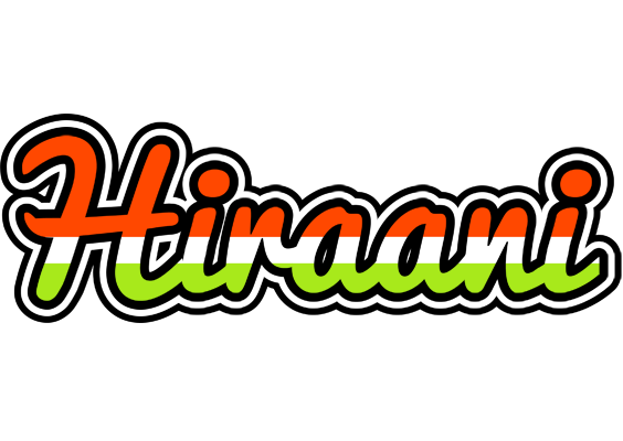 Hiraani exotic logo