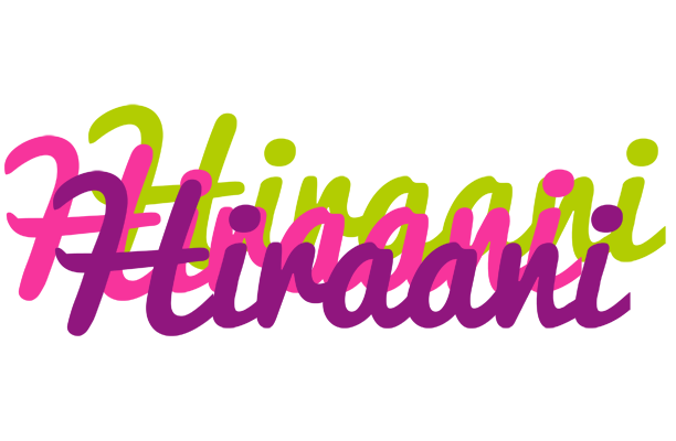 Hiraani flowers logo