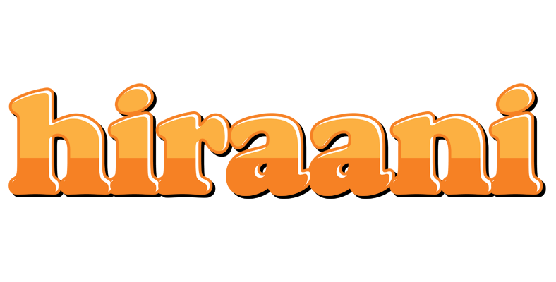 Hiraani orange logo