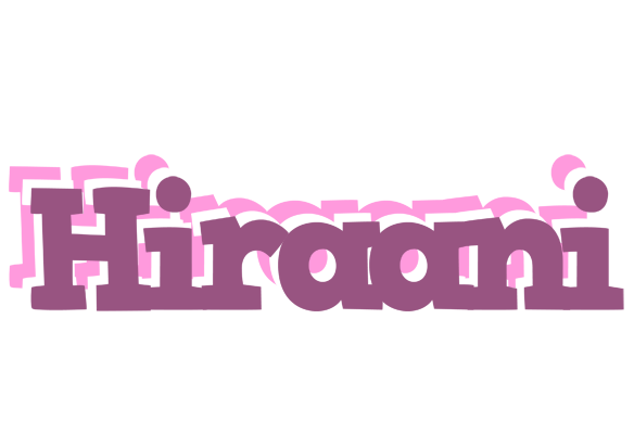 Hiraani relaxing logo