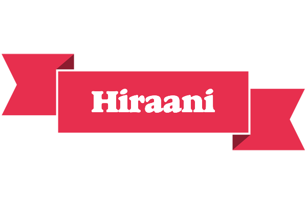 Hiraani sale logo