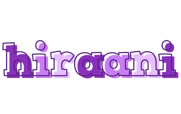 Hiraani sensual logo