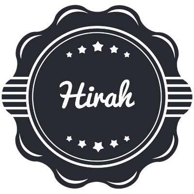 Hirah badge logo