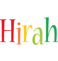 Hirah birthday logo