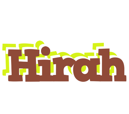 Hirah caffeebar logo