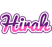 Hirah cheerful logo