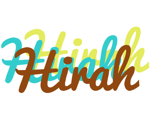Hirah cupcake logo