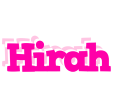 Hirah dancing logo