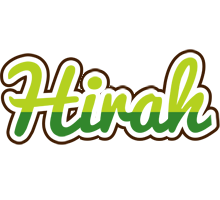 Hirah golfing logo