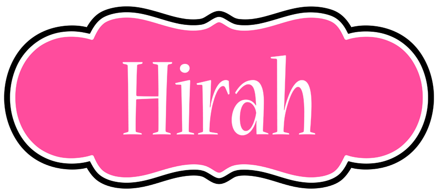 Hirah invitation logo