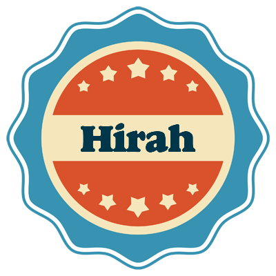 Hirah labels logo