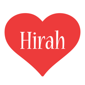 Hirah love logo