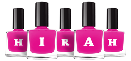 Hirah nails logo