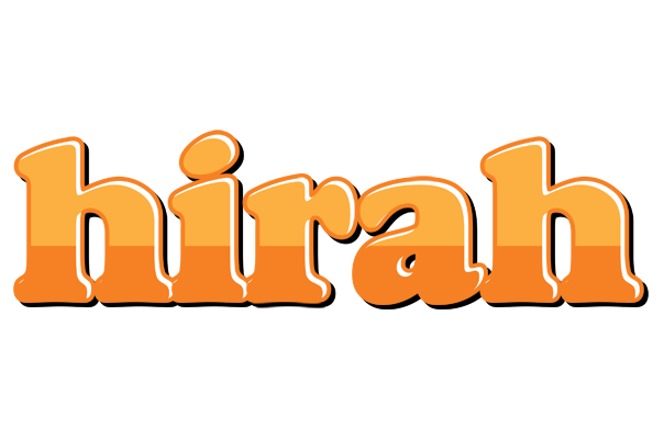 Hirah orange logo