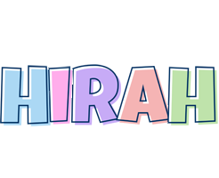 Hirah pastel logo