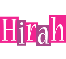 Hirah whine logo