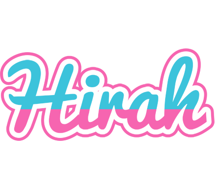 Hirah woman logo