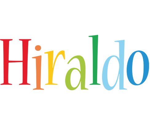 Hiraldo birthday logo