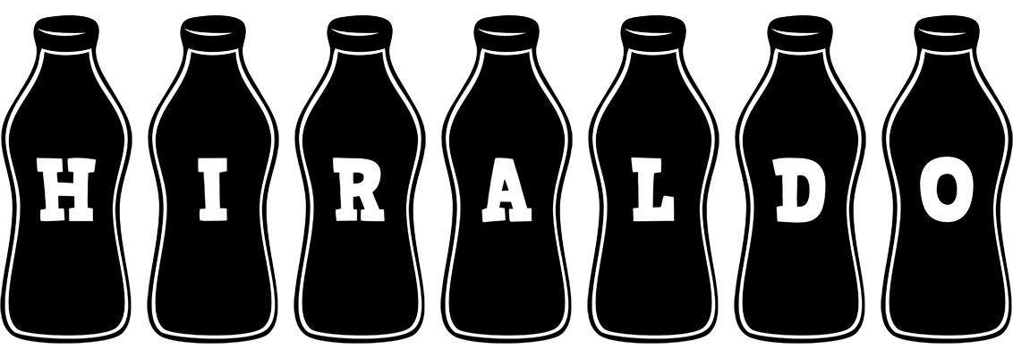 Hiraldo bottle logo