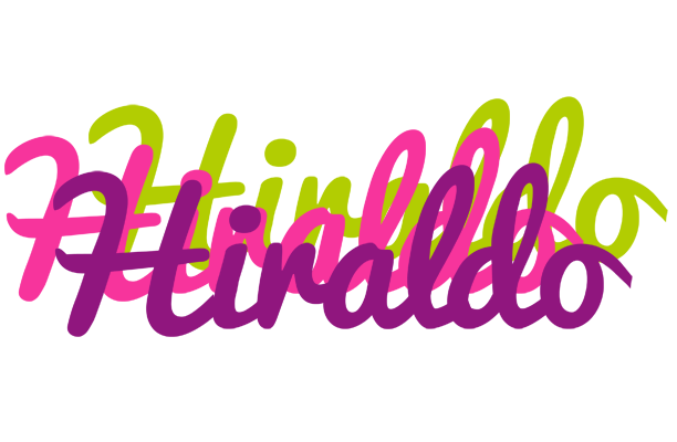 Hiraldo flowers logo