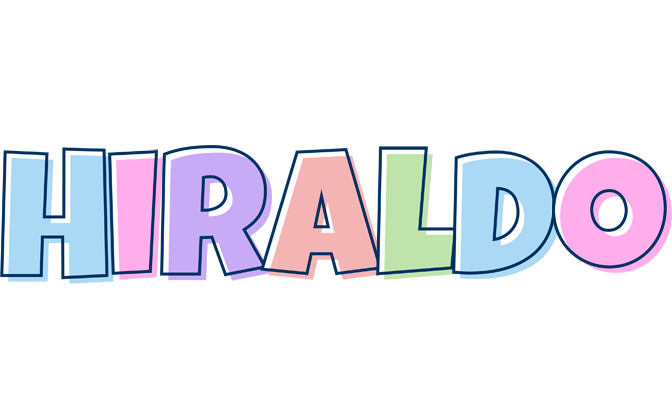 Hiraldo pastel logo