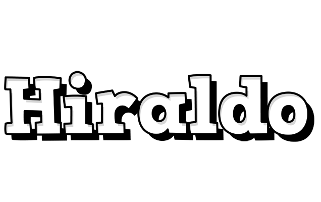 Hiraldo snowing logo