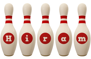 Hiram bowling-pin logo