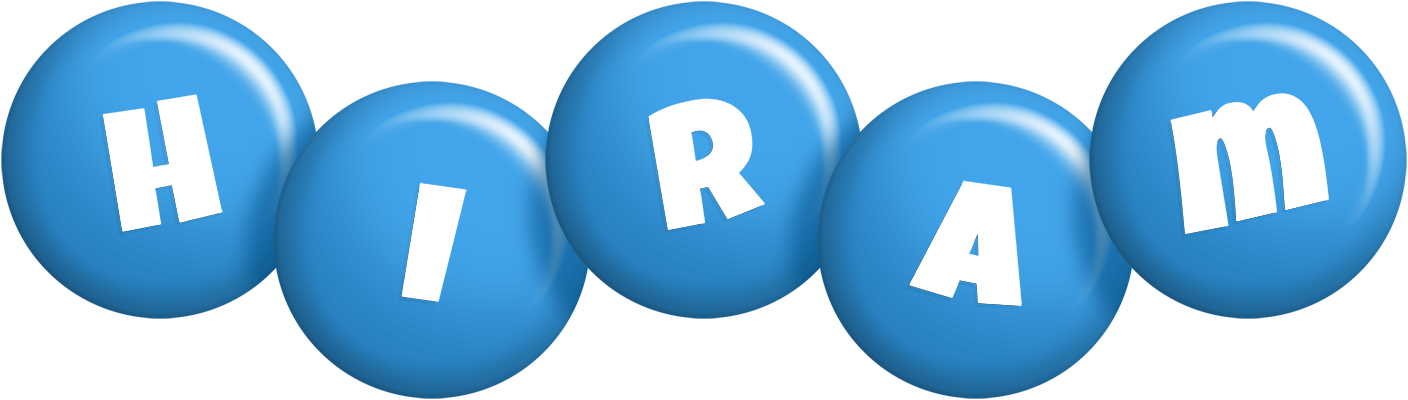 Hiram candy-blue logo