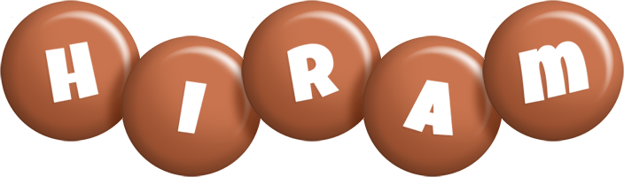 Hiram candy-brown logo