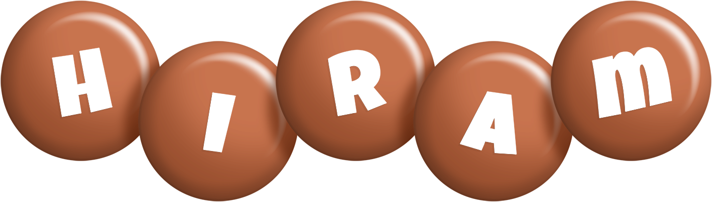 Hiram candy-brown logo