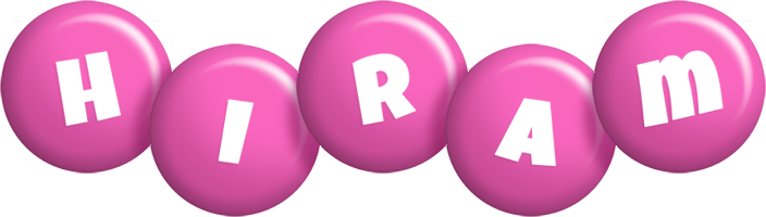 Hiram candy-pink logo