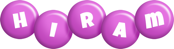 Hiram candy-purple logo