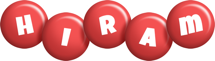 Hiram candy-red logo