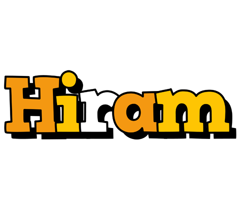 Hiram cartoon logo