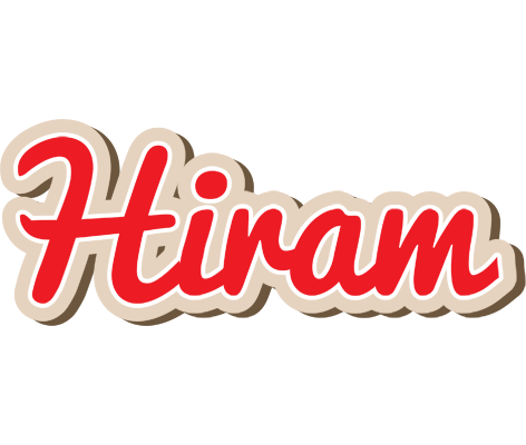 Hiram chocolate logo