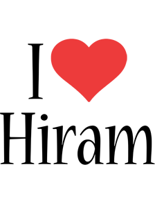 Hiram i-love logo