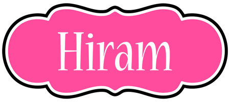 Hiram invitation logo