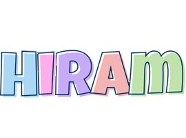 Hiram pastel logo