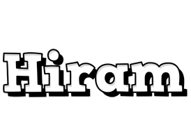 Hiram snowing logo