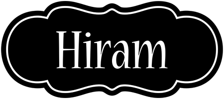 Hiram welcome logo