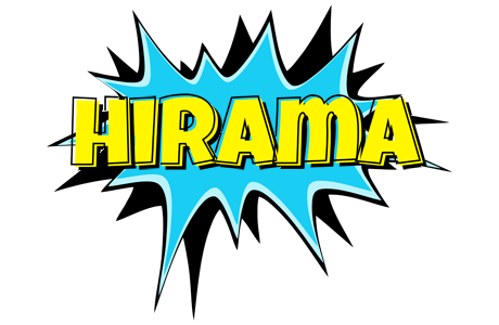 Hirama amazing logo