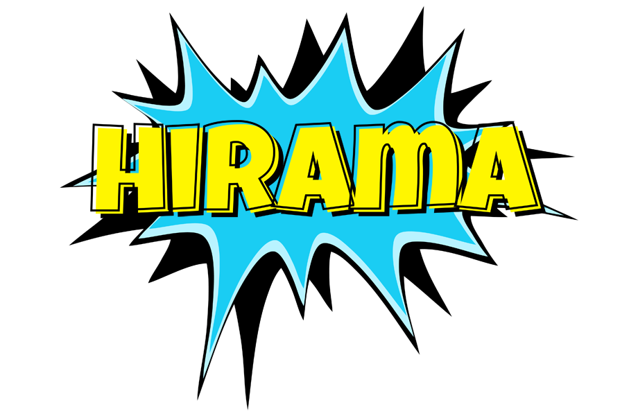 Hirama amazing logo