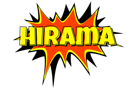 Hirama bazinga logo
