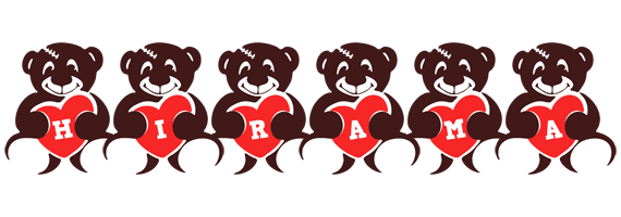Hirama bear logo