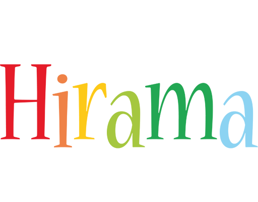 Hirama birthday logo
