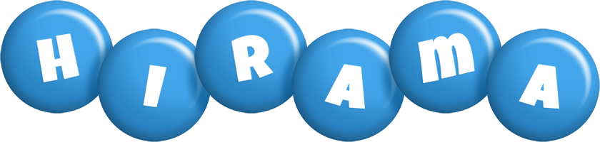 Hirama candy-blue logo