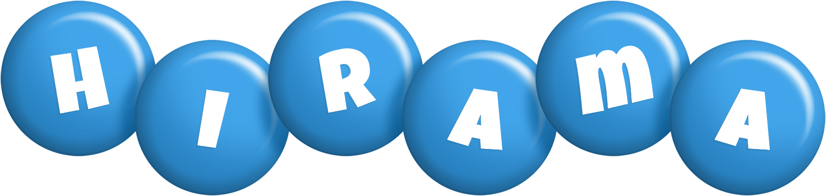 Hirama candy-blue logo